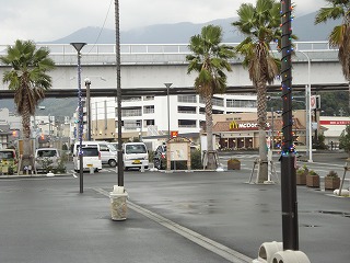 画像: きさいや広場から宇和島市内方面を見た景色