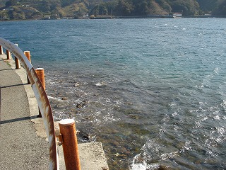 画像: 海岸線の景色はいいですね。