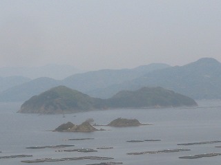 画像: １０月が終わる頃にはみかん畑もオレンジ一色になります。セカチューの島　高島が見える！！